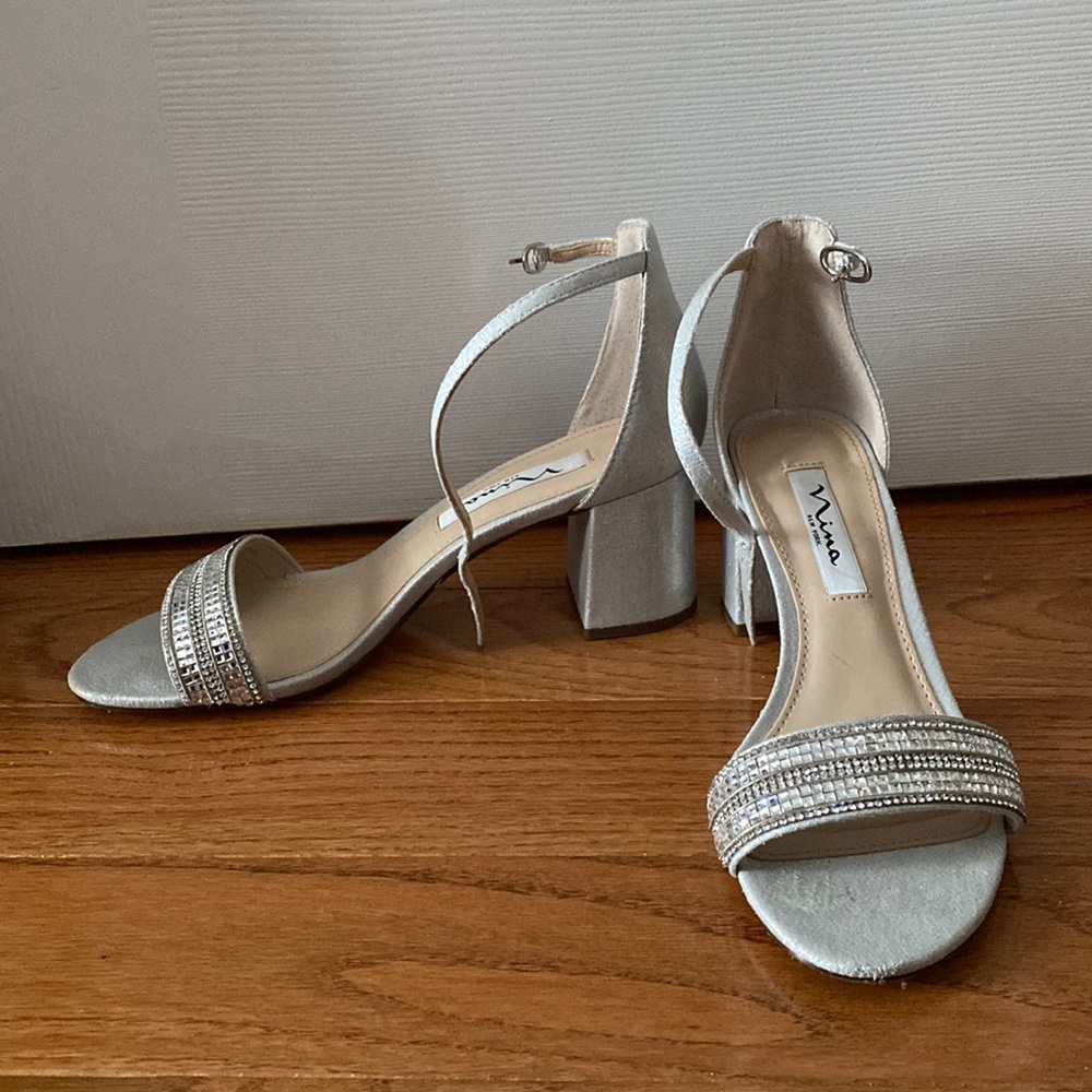 Sparkly Low Heels - Picture 1 of 3